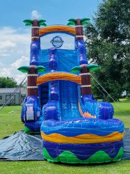 IMG 4720 1720641424 22ft hurricane with extended slide and inflated pool