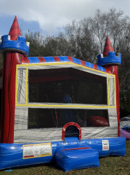 NEW !!Four and one castle combo largest bouncing area!!